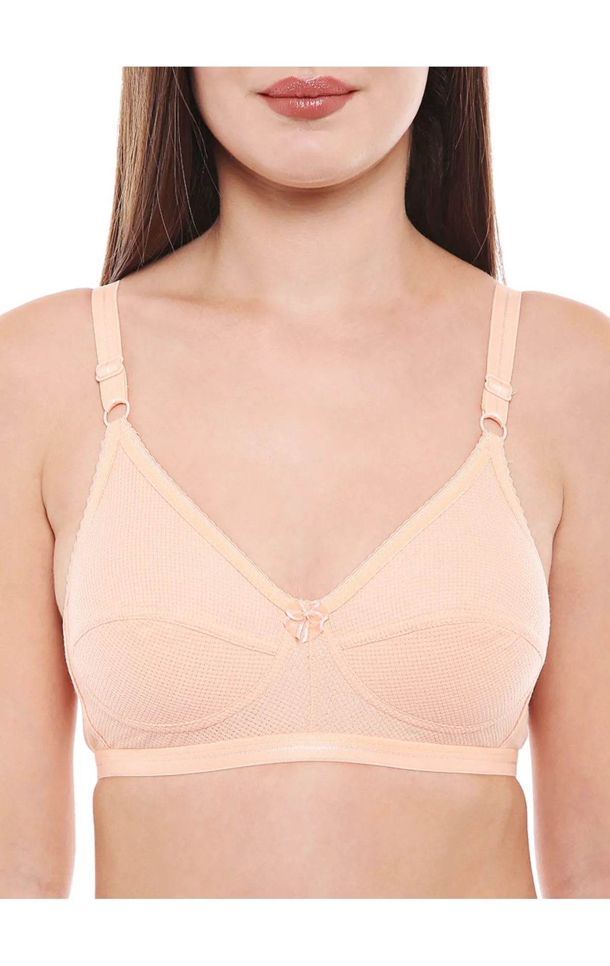 BODYCARE 1517PINK Perfect Full Coverage Seamed Bra (44B, Pink) in